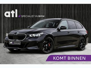 BMW 5-serie Touring 530e xDrive M Sport Pro | HUD | H&K | 360 | Dr. ass Pro | Adap onderstel | Memory | Stoelventilatie | Stoelverwarming voor en achter | Stuurwielverwarming | Fabrieksgarantie | Etc.