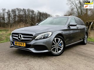 Mercedes-Benz C-klasse Estate 350 e Lease Edition Plus 17inch Cruise Control Leder Clima Navi Stoelverwarming NAP
