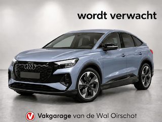 Audi Q4 e-tron 45 S Edition 82 kWh | S-line | Panoramadak | 360°-camera | Trekhaak | Head-up display | Apple-/Android Carplay | Elektrische achterklep | Sfeerverlichting