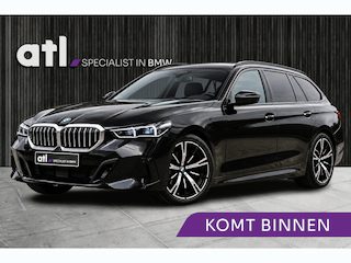 BMW 5-serie Touring 520i M-Sport | Pano | H&K | HUD | ACC | Standkachel | Elektr. trekhaak | 20 inch | Comf. stoel | Memory | Stoelventilatie | Stoelverwarming voor en achter | 4-zone clima | Stuurwielverwarming | Carbon interieur | Keyless | Etc.
