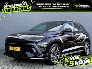 Hyundai Kona 1.6 GDI HEV 141pk DCT N-Line Edition | | Navigatie | Adaptive Cruise Control | Climate Control | 18 Inch Lichtmetalen Velgen