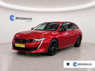 Peugeot 508 SW 2.0 BLUEHDI 160PK BLUE LEASE GT-LINE AUTOMAAT / NAVI / LEDER / FULL-LED / 19" LMV / CAMERA / KEYLESS / APPLE CARPLAY / FOCAL AUDIO / TREKHAAK / ADAPT. CRUISECONTROL / UNIEK !!