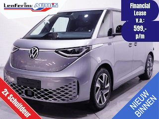 Volkswagen ID. Buzz ID 79 kWh, 250 kW/340 pk 4 Motion, 2x Schuifdeur Rijklaar, LED Koplampen, Apple Carplay, Nieuw, 2-Zits