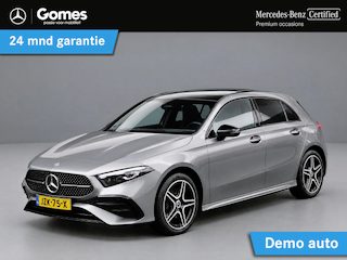 Mercedes-Benz A-klasse 250 e AMG Line | Trekhaak Wegklapbaar | Panoramadak | Burmester | Night Pakket | 360° Camera | Memory Pakket | Sfeerverlichting | Stoelverwarming | Head-up Display | Dodehoekassistentie | Multibeam LED | Keyless-GO