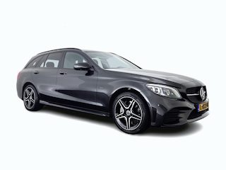 Mercedes-Benz C-klasse Estate 300 e Business Solution AMG-Limited (Plug-in) {SoH-97%} (INCL-BTW) Aut. *LEATHER-ALCANTARA | MULTIBEAM-LED | NAVI-FULLMAP | TOPVIEW | DAB | CARPLAY | DIGI-COCKPIT | HEATED-SPORTSEATS | KEYLESS | PRIVACY-GLASS | SHIFTPADDLES | TOWBAR | 18"