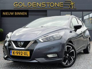 Nissan Micra 1.0 IG-T N-Design ✓Carplay✓Trekhaak✓Navi✓Airco✓Cruise✓Rijstrooksensor✓Pdc✓Lm velgen✓4 Elekt Ramen✓Zeer Zuinig✓Weinig km✓N.A.P✓Apk tot 04-2027