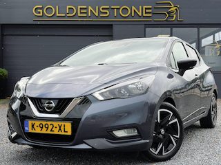 Nissan Micra 1.0 IG-T N-Design ✓Carplay✓Trekhaak✓Navi✓Airco✓Cruise✓Rijstrooksensor✓Pdc✓Lm velgen✓4 Elekt Ramen✓Zeer Zuinig✓Weinig km✓N.A.P✓Apk tot 04-2027