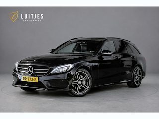 Mercedes-Benz C-klasse Estate 180 AMG Night Edition Pano|Burmester|Carplay|Camera|Elek-a.klep|Org.NL