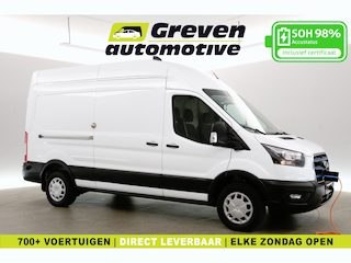 Ford Transit 68 kWh L3H3 | Snelladen | SOH 98% | Clima | Cruise | 360° Camera | 3 Zits | Carplay | Navi