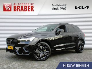 Volvo XC60 2.0 T8 Plug-in hybrid AWD Ultimate Black Edition | Trekhaak elektr. | Luchtvering | Schuifdak | Leer | Geheugenstoelen | B&W audio | Stoelventilatie | Winterset | Zeer nette auto |