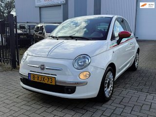 Fiat 500 1.4-16V 100PK Navi Clima Leder Topstaat!!