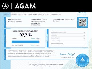 Mercedes-Benz EQA 250 Business Solution Luxury 67 kWh | Panorama dak