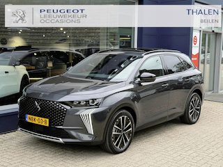 DS 7 E-Tense 225 PK Étoile | Stekkerhybride tot 50 KM Elektrisch rijden | Volledig Lederen Bekleding | Glazen Panorama Schuif-Kanteldak | Navigatie | Stoelverwarming | Night Vision | LED Verlichting | BRM-Uurwerk | Elektrische Stoelverstelling met Geheugenfunctie | Keyless Entry |  360 Graden Camera | Adaptieve Cruise Control | 19" Lichtmetalen Velgen |