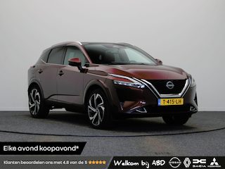 Nissan Qashqai 1.3 MHEV Tekna Plus | Trekhaak | Lederen Bekleding | Bose Audio | Panoramadak |