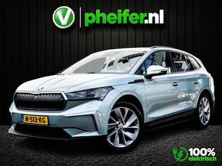 Skoda Enyaq iV 60 SOH 92% Stuurverwarming/ Matrix Led/ Camera/ Blindspot/ Carplay/ Half leer