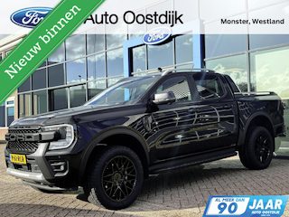 Ford Ranger 2.3 Double Cab PHEV Wildtrak Automaat 280PK EX. BTW/Incl. BPM Trekhaak Elek. Rolhoes Adaptive Cruise Blind-Spot Stoel/Stuurverwarming *3500KG Trekgewicht*