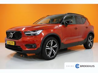 Volvo XC40 1.5 T5 Recharge R-Design Heel compleet! | Nieuw Leer! | Fusion Red | Trekhaak |