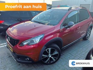 Peugeot 2008 1.2 PureTech GT-Line Panoramadak | Half leder| Cruise | Climate Control | Trekhaak | | Achteruitrijcamera | Airco | Cruise control