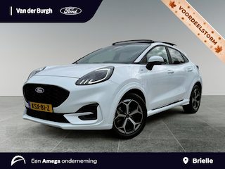 Ford Puma ST-Line 1.0 ECOboost Hybrid 125pk PowerShift | automaat | afneembare trekhaak | panoramadak | Full Options