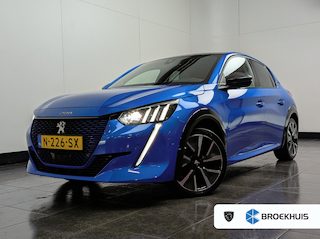 Peugeot 208 EV GT Pack 50 kWh | SOH 92% | 1e Eigenaar! | LED | Stoelverwarming | Camera | Cruise Adaptive | Sfeerverlichting | Keyless | Clima | Navi | BLIS | Lichtmetalen Velgen