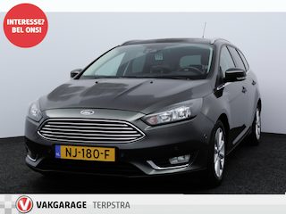 Ford Focus Wagon 1.0 Titanium/ Trekhaak/ Stuurverw/ Stoelverw/ Voorruitver/ Clima/ Navi/ Cruise/ Bluetooth/ Elek.Pakket/ PDC V+A.