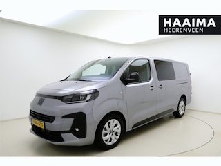 Fiat Scudo 2.0 Diesel 180pk Automaat S&S L3 Dubbele cabine | 2 Schuifdeuren | Navigatie | Trekhaak | Lederen bekleding | Stoelverwarming | Lichtmetalen velgen | LED verlichting | Laadruimte betimmering