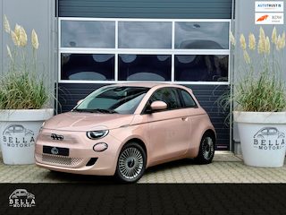 Fiat 500 Icon 42 kWh | RIJKLAARPRIJS | SOH 99,65% | Apple CarPlay | Rose Gold