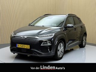 Hyundai Kona EV Limited 64 kWh 3- Fase SOH 96,5% | Warmtepomp | Camera | Navigatie | Head-Up Display | Leer | Led