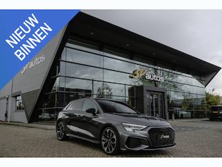 Audi A3 Sportback 35 TFSI 150pk S-line Carplay Virtual cockpit Sportstoelen Matrix 19" LMV S3 Black pack