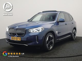 BMW iX3 High Executive 80 kWh 286pk Dealer O.H | Panodak | Head Up | Adaptive Cruise | 360 Camera | Harman / Kardon | Lederen Sportstoelen Memory & Verwarmd | Keyless | Apple Carplay | Blis | Sfeerverlichting | DAB | Navigatie | 20"L.M |