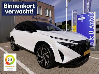 Nissan Qashqai 1.3 MHEV 158pk Automaat Tekna Plus l PANO-DAK l ACC l 360° CAMERA l 1800KG TREK.VERM l 20" VELGEN l LEDER l HUD l BLIS l 11.000km