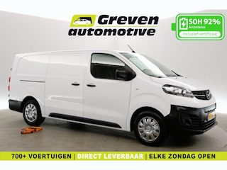 Opel Vivaro L3H1 75 kWh | Snelladen | SOH 92% | Airco | Cruise | 3 Zits | Parkeersens.