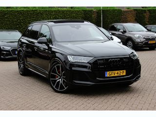Audi Q7 60 TFSI e quattro Pro Line S Competition / Trekhaak / Panoramadak / 360Camera / Head-up / Softclose / Laser LED / Luchtvering / 22'' / B&O / RS Seats / Keyless / Stuur+Stoelverwarming / Dodehoek / DAB / ACC