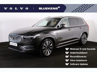 Volvo XC90 T8 Recharge AWD Ultimate Bright - Luchtvering - Panorama/schuifdak - IntelliSafe Assist & Surround - 360º Camera - Bowers & Wilkins audio - Adaptieve LED koplampen - Parkeersensoren voor & achter - Elektr. bedienb. voorstoelen met geheugen - Geventileerde voorstoelen - Head up display - Draadloze tel. lader - Extra getint glas - 20' LMV
