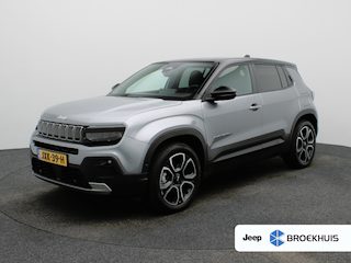Jeep Avenger Summit 54 kWh Tot 8 Jaar Fabrieksgarantie | Carplay Draadloos | Stoelverwarming | Camera | PDC V+A | Keyless | Voorconditionering | Origineel NL!