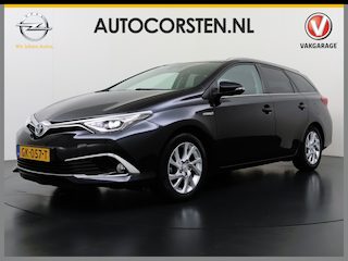Toyota Auris Touring Sports 1.8I Hybrid Panoramadak Trekhaak Stoelverwarming Ecc Navi Bluetooth Pdc Lease pro Privacy Glas Lane Assist Regen-Lichtsensor Isofix Xenon Keyless Origineel Nederlandse Auto 345KG Trekgewicht