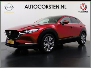 Mazda CX-30 2.0I M.Hybrid Luxury Automaat Leder+Memory Adap.Cruise Bose®-Audio Camera Stuur+Stoelverwarming Navi Bluetooth Apple Carplay/Android Auto e-SkyActiv-G Dodehoekdetectie Elek.Achterklep Keyless Regen-Lichtsensor Privacy Glas Lmv Isofix 1e Eigenaar Origineel Nederlandse Auto