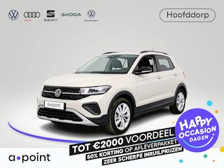 Volkswagen T-Cross 1.0 TSI Life Goal 115 pk Automaat (DSG) | Navigatie via App | Parkeersensoren | Achteruitrijcamera | Adaptieve cruise control | Stoelverwarming | Apple carplay / Android auto | Autom. Airco |