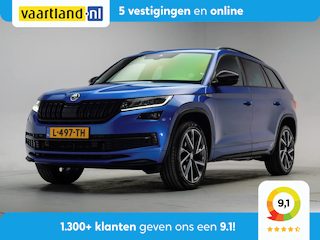 Skoda Kodiaq 1.5 TSI Sportline Business Aut. [ Leder/Alcantara Trekhaak Canton Stoelverwarming ]