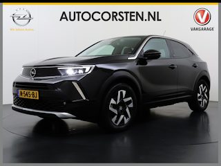 Opel Mokka 136PK Automaat Adap.Cruise Warmtepomp Leder 360°Camera Stoelverwarming Navi Android Auto Apple Carplay 50kWh SOH 87% Business Elegance Ecc Privacy Glas Led Isofix DAB Bluetooth Lmv 17" Regen-Lichtsensor Lane Assist 1e Eigenaar Dealeronderhouden Origineel Nederlandse Auto