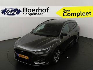 Ford Focus Wagon EcoBoost Hybrid 155 pk ST-Line X | Winter Pack | AGR | Adapt. cruise | El. a. klep | Matrix LED | Groot scherm | 4 seiz. banden