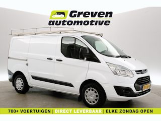 Ford Transit Custom 2.2 TDCI L1H1 | Airco | Cruise | 3 Zits | Navigatie | Trekhaak | Imperiaal | Parkeersens.