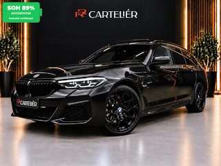 BMW 5-serie Touring 530e xDrive M-Sport | Pano | LED | Leder | Memory | PDC | Cruise | Stoelverwarming | Carplay | Ambient | Trekhaak | Harmon Kardon | Android Auto | Comfort Stoelen