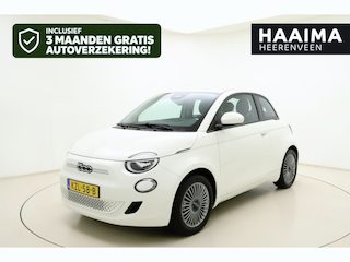 Fiat 500 Urban 42 kWh | Navigatie via Carplay | Climate control | Lichtmetalen velgen | Keyless start | DAB Radio | Bluetooth