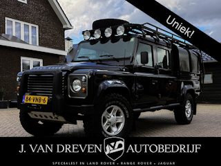 Land Rover Defender 2.4 TD 130" S Crew Cab - Foto's Volgen nog! MARGE, Nieuwe Motor, Airco, Stoelverw. Trekh. Imperiaal!
