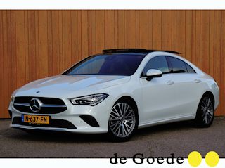 Mercedes-Benz CLA 180 Business Solution Luxury Org.NL schuifdak leer+el.mem+vw camera Focal parelmoer-met.