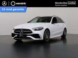 Mercedes-Benz C-klasse 180 Star Edition AMG Line | Panoramadak | Digital Light | Stoelventilatie | Keyless Entry | Night | 19" multispaaks velgen |