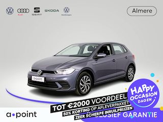 Volkswagen Polo 1.0 TSI Life 95 pk | Navigatie via App | Parkeersensoren | Adaptieve cruise control | Apple carplay / Android auto | Hill hold | Lane assist | Led koplampen |