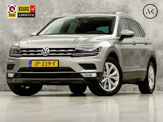 Volkswagen Tiguan 2.0 TSI 4Motion Highline 180Pk Automaat (PANORAMADAK, DYN AUDIO, VIRTUAL COCKPIT, MEMORY SEAT, LEDER, ZWART HEMEL, APPLE CARPLAY, CAMERA, STOELVERWARMING, ADAPTIVE CRUISE, TREKHAAK, GETINT GLAS, NIEUWSTAAT)