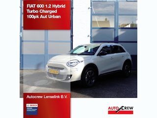 Fiat 600 1.2 Hybrid Turbo Charged 100pk Aut Urban | Origineel NL |